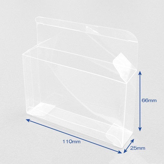 クリアボックス クリアケース クリアー キャラメル箱(PET素材） | 横井パッケージの通販